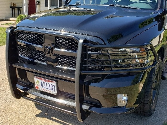Barricade Grille Guard; Black (09-18 RAM 1500, Excluding Rebel)