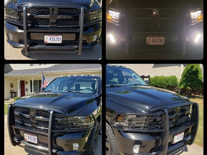 Barricade Grille Guard; Black (09-18 RAM 1500, Excluding Rebel)