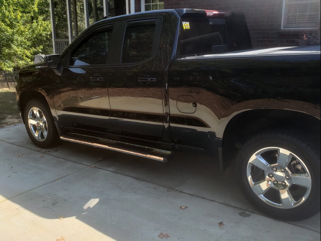 Barricade S6 Running Boards; Stainless Steel (19-25 Silverado 1500 Double Cab)