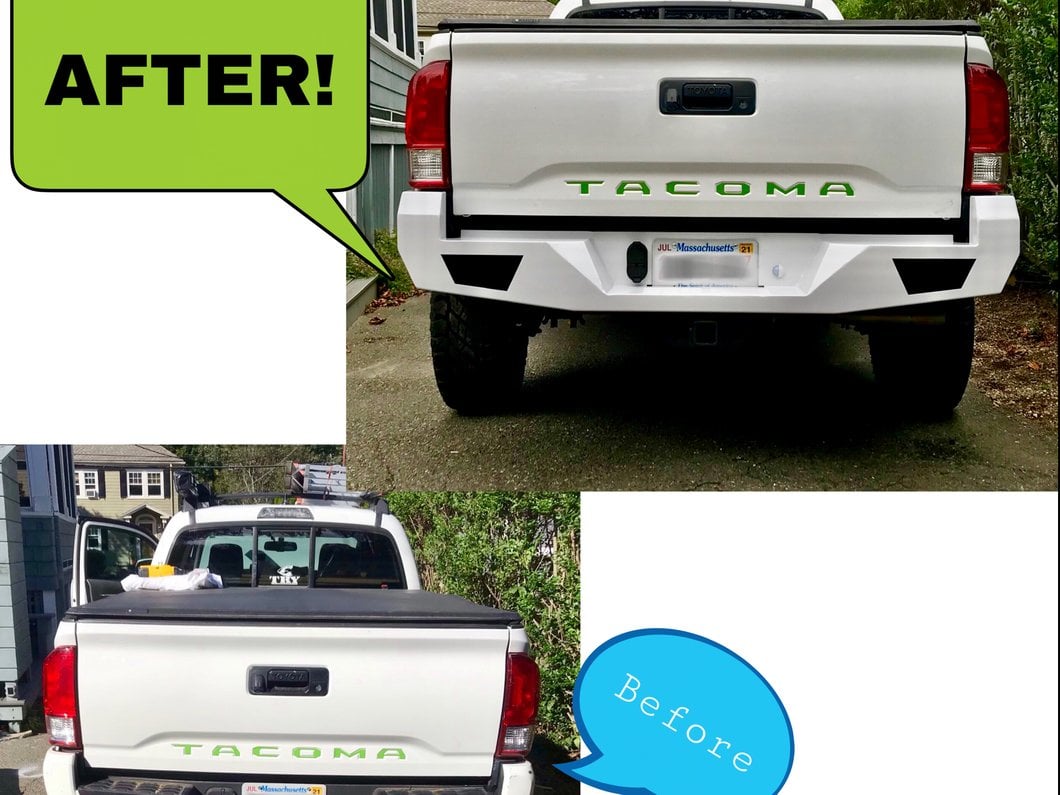 Barricade HD Rear Bumper (16-23 Tacoma)