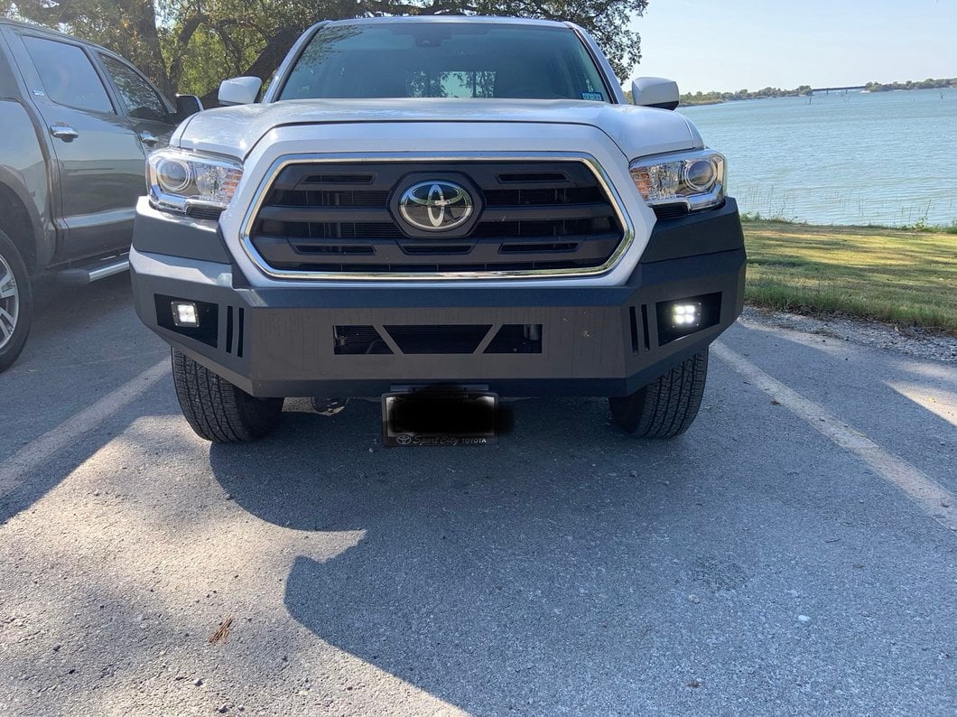 Barricade HD Front Bumper with LED Fog Lights (16-23 Tacoma)