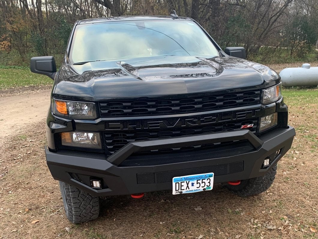 Barricade Skid Plate for Barricade HD Off-Road Front Bumper S112416 Only (19-21 Silverado 1500)