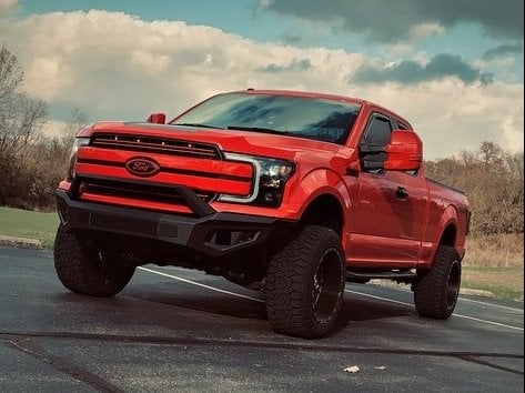 Barricade HD Off-Road Front Bumper with LED Fog Lights (18-20 F-150, Excluding Raptor)