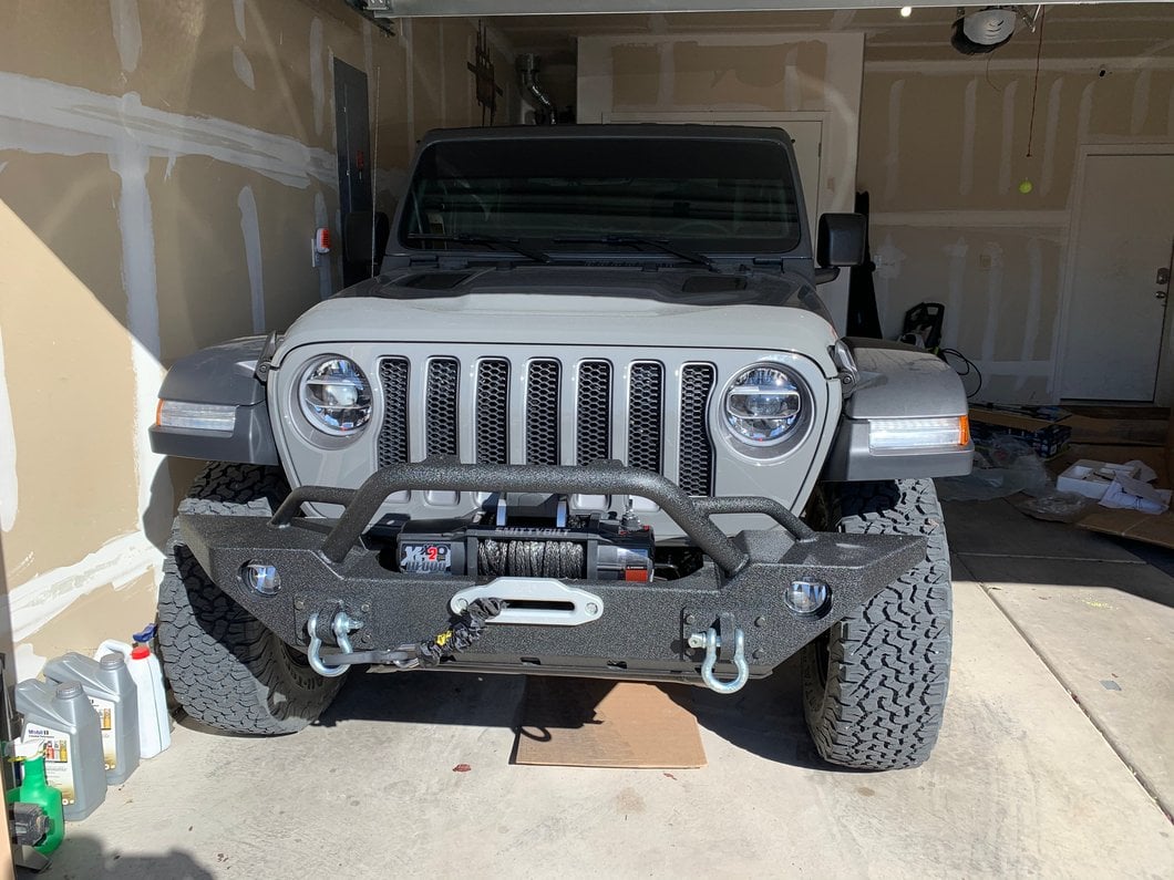 Barricade Alloy Series Aluminum Front Bumper (18-25 Jeep Wrangler JL)