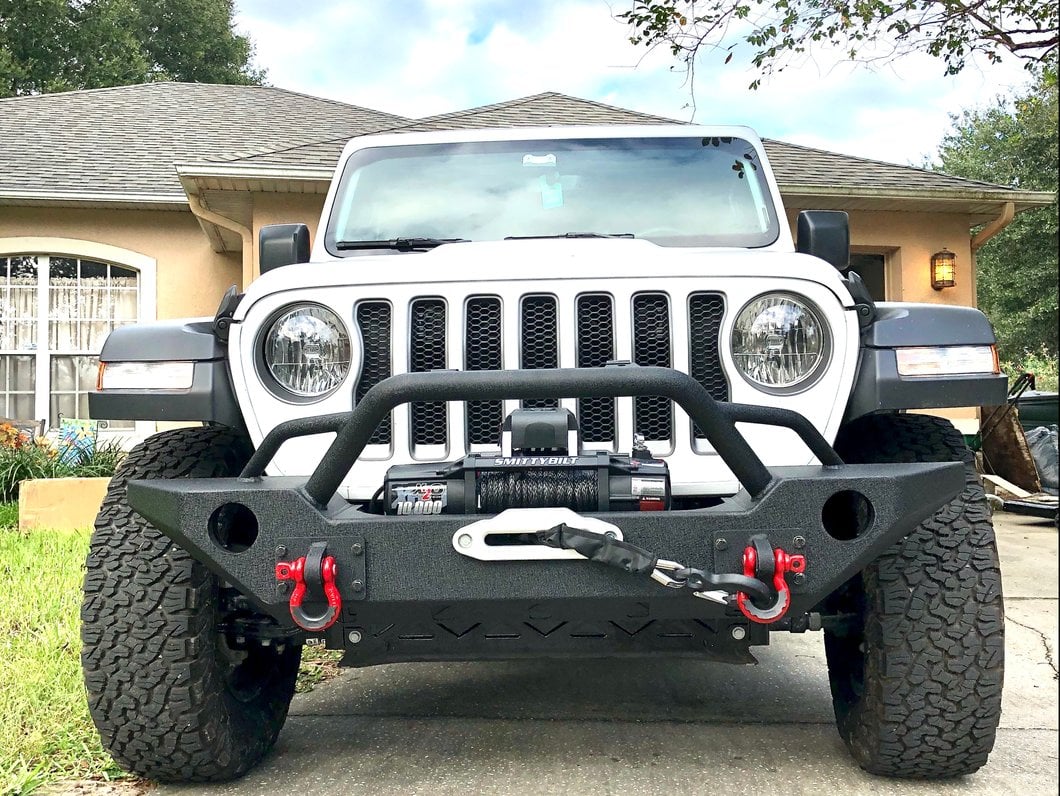 Barricade Alloy Series Aluminum Front Bumper (18-25 Jeep Wrangler JL)