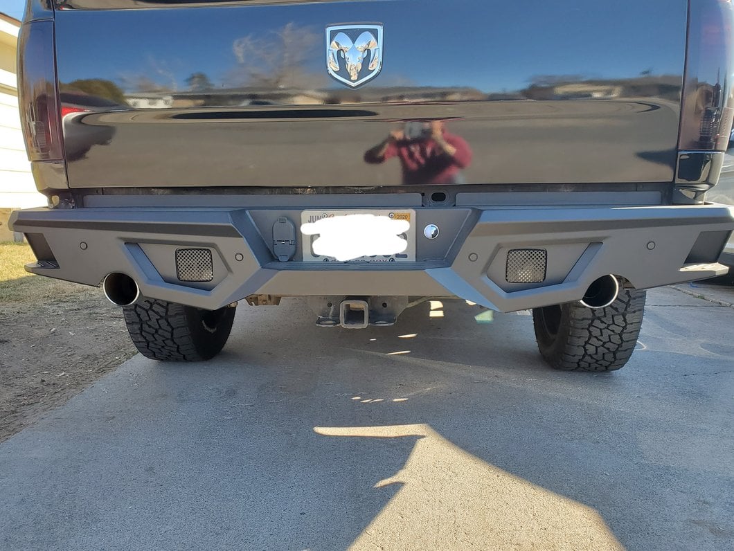 Barricade HD Off-Road Rear Bumper (09-18 RAM 1500)