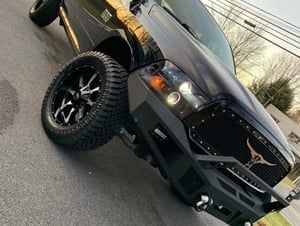 Barricade HD Winch Front Bumper with LED Lighting (13-18 RAM 1500, Excluding Rebel)