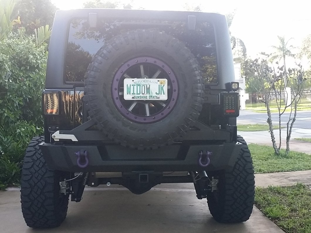 Barricade Extreme HD Rear Bumper with Tire Carrier (07-18 Jeep Wrangler JK)