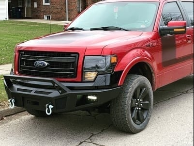 Barricade HD Winch Front Bumper with LED Lighting (09-14 F-150, Excluding Raptor)
