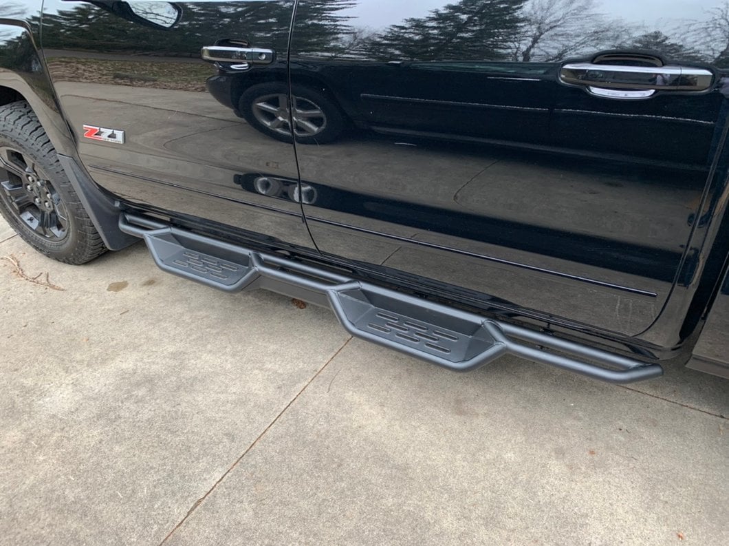 Barricade HD Drop Side Step Bars (07-18 Silverado 1500 Crew Cab)
