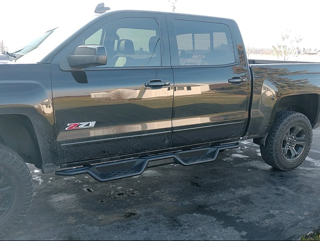 Barricade HD Drop Side Step Bars (07-18 Silverado 1500 Crew Cab)
