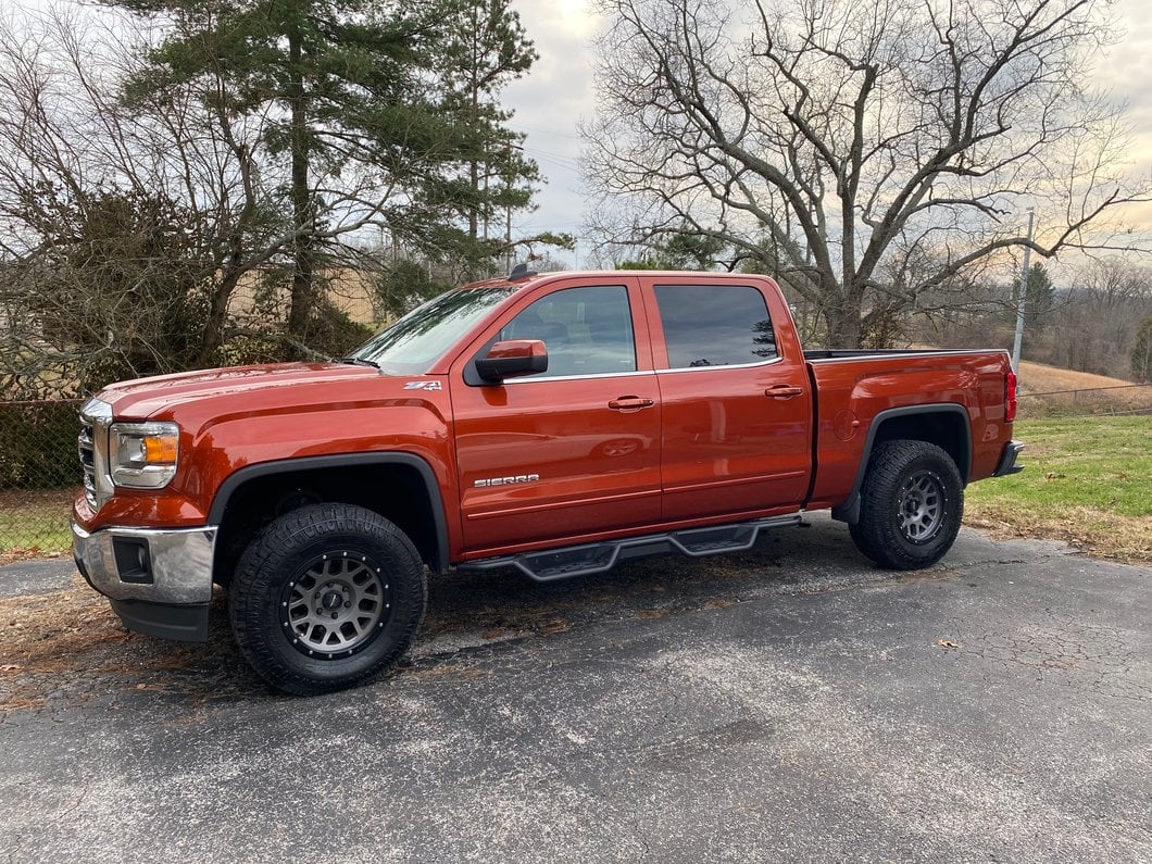 Barricade HD Drop Side Step Bars (07-18 Sierra 1500 Crew Cab)