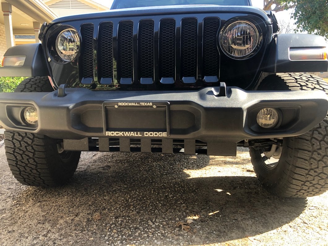 Barricade Skid Plate for Factory Bumpers Only (18-25 Jeep Wrangler JL)