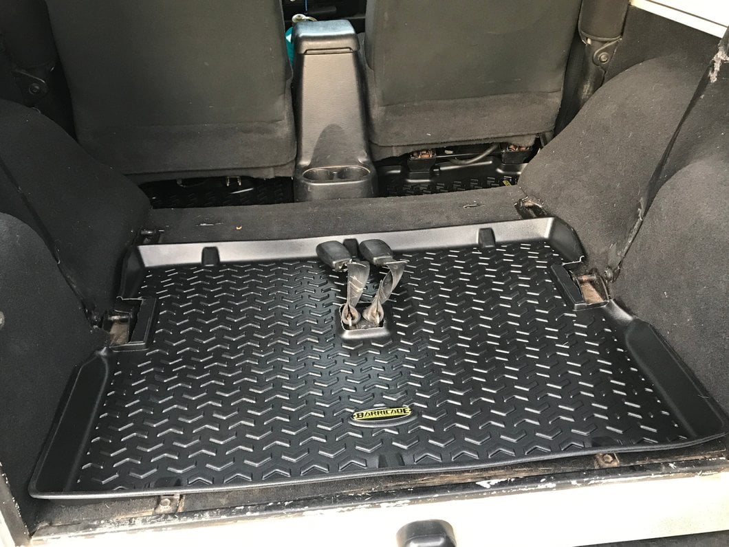 Barricade Cargo Liner; Black (97-06 Jeep Wrangler TJ, Excluding Unlimited)