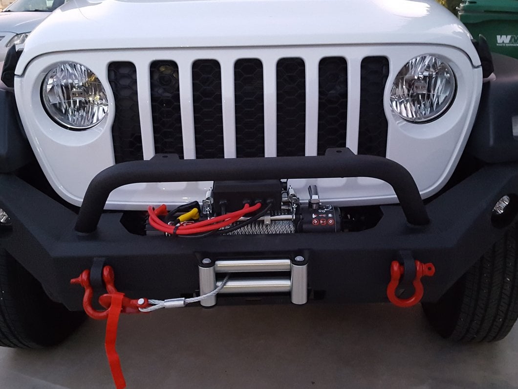 Barricade Extreme HD Full Width Front Bumper with LED Fog Lights (20-25 Jeep Gladiator JT)