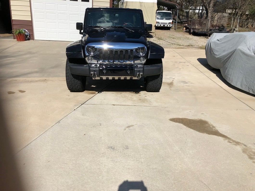 Barricade Front Skid Plate; Stainless Steel (10-18 Jeep Wrangler JK)