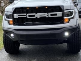 Barricade HD Off-Road Front Bumper with LED Lighting (09-14 F-150, Excluding Raptor)