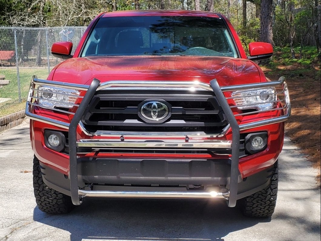 Barricade Brush Guard; Stainless Steel (16-23 Tacoma)
