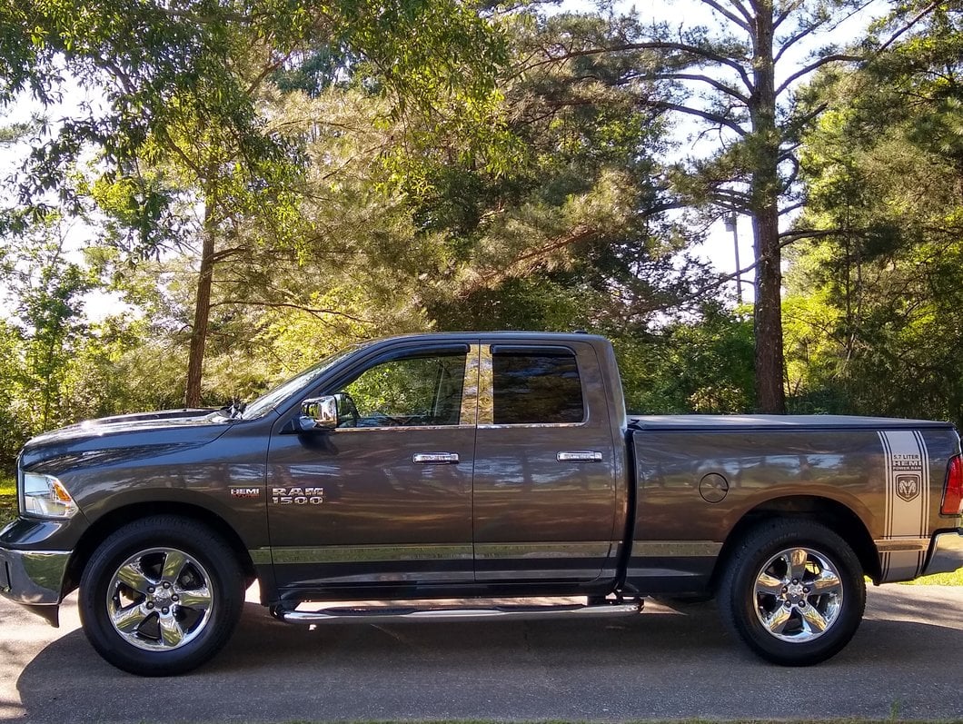 Barricade 3-Inch Side Step Bars; Stainless Steel (09-18 RAM 1500)