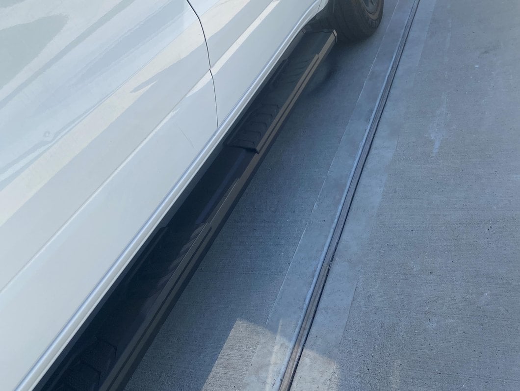 Barricade S6 Running Boards; Black (19-25 RAM 1500 Crew Cab)