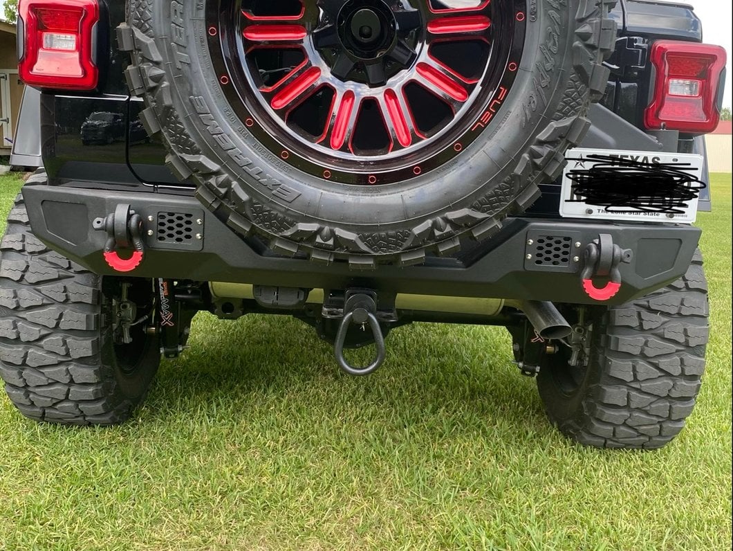 Barricade HD Rear Bumper with Tire Carrier (18-25 Jeep Wrangler JL)