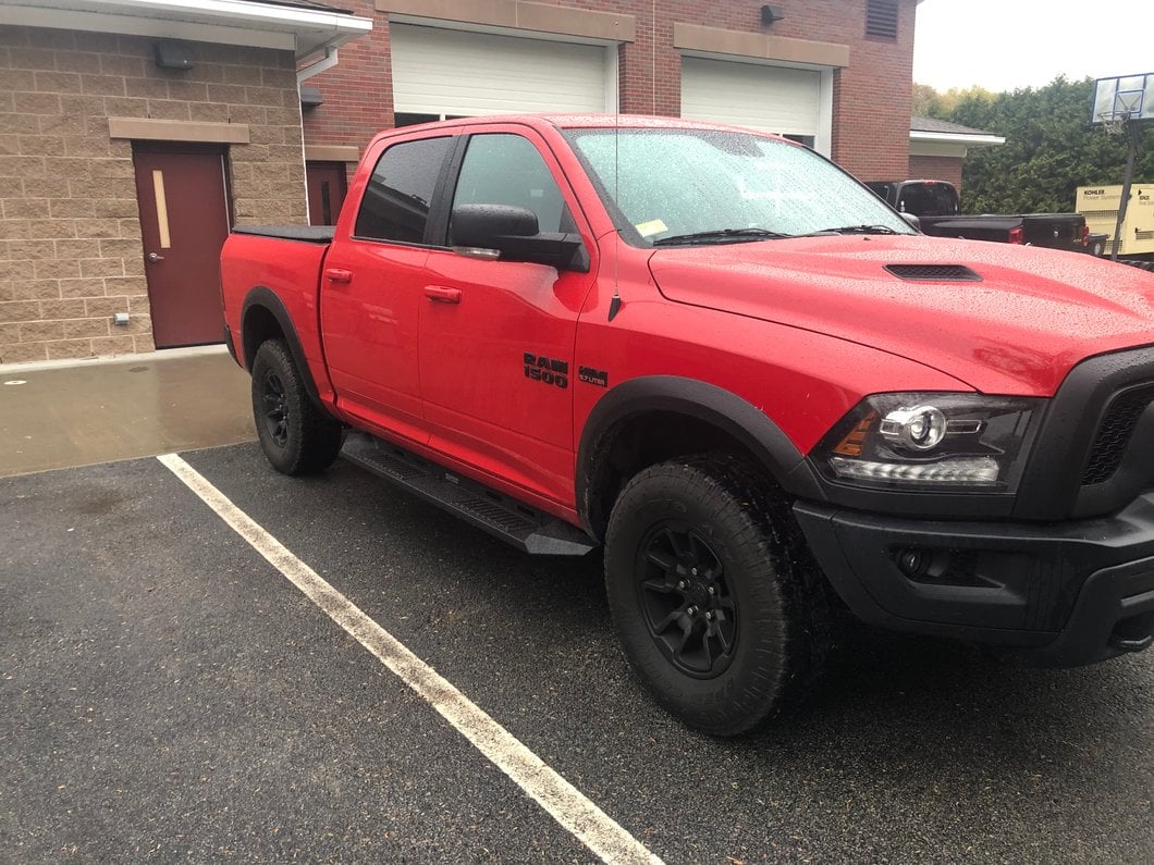 Barricade HD Steel Running Boards; Black (09-18 RAM 1500 Crew Cab)