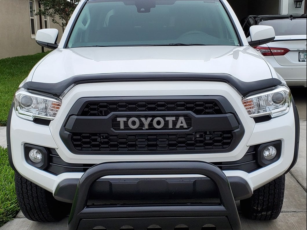 Barricade 3-Inch Bull Bar; Black (16-23 Tacoma)