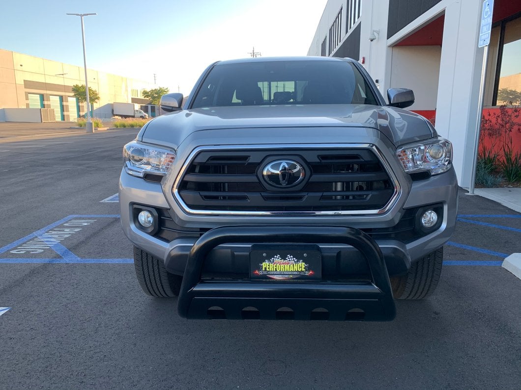 Barricade 3-Inch Bull Bar; Black (16-23 Tacoma)