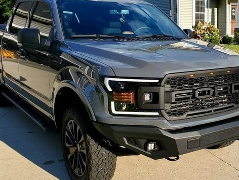 Barricade HD Off-Road Front Bumper with LED Fog Lights (18-20 F-150, Excluding Raptor)