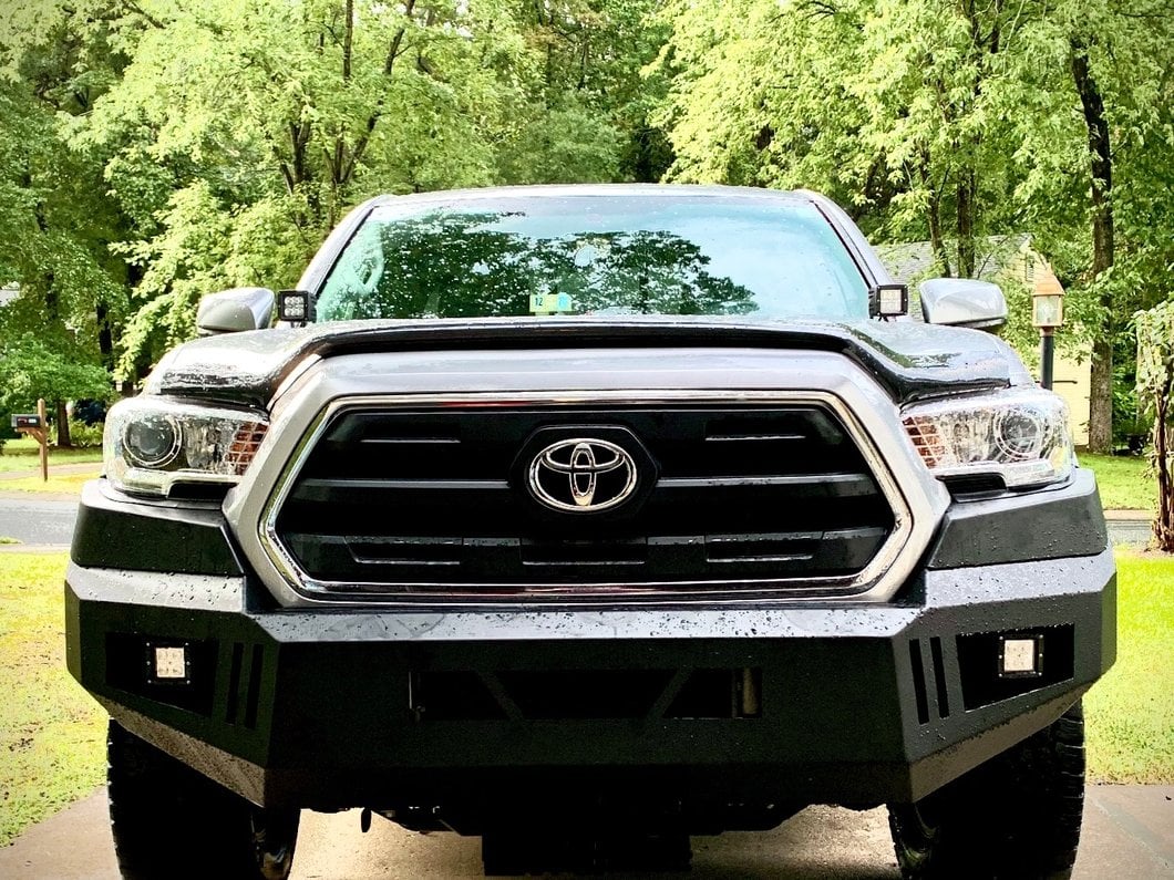 Barricade HD Front Bumper with LED Fog Lights (16-23 Tacoma)