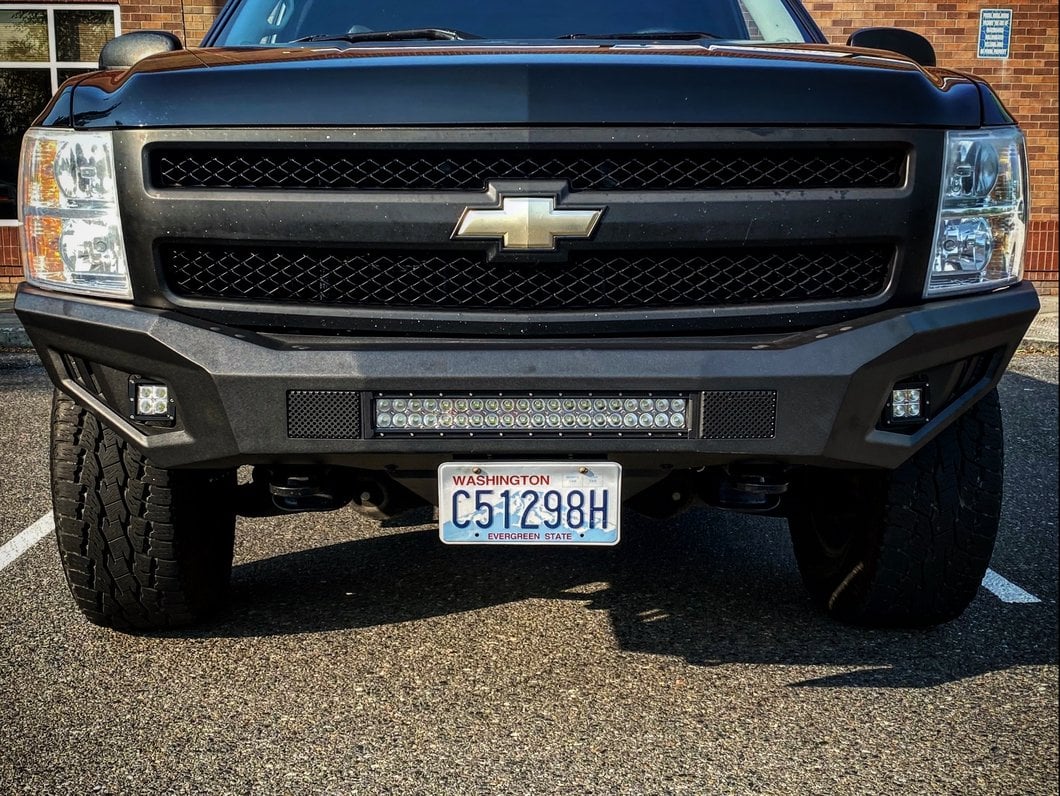 Barricade 20-Inch Dual Row LED Light Bar for Barricade Pre-Runner Front Bumpers Only (Universal; Some Adaptation May Be Required)