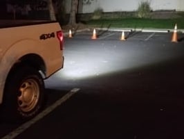 Barricade Extreme HD Rear Bumper with LED Fog Lights for Factory Hitches (15-20 F-150, Excluding Raptor)