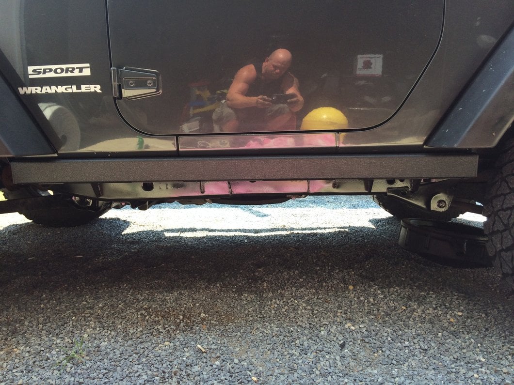 Barricade Rubi Rails; Textured Black (07-18 Jeep Wrangler JK 2-Door)