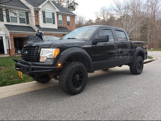Barricade Pre-Runner Front Bumper with Skid Plate (09-14 F-150, Excluding Raptor)