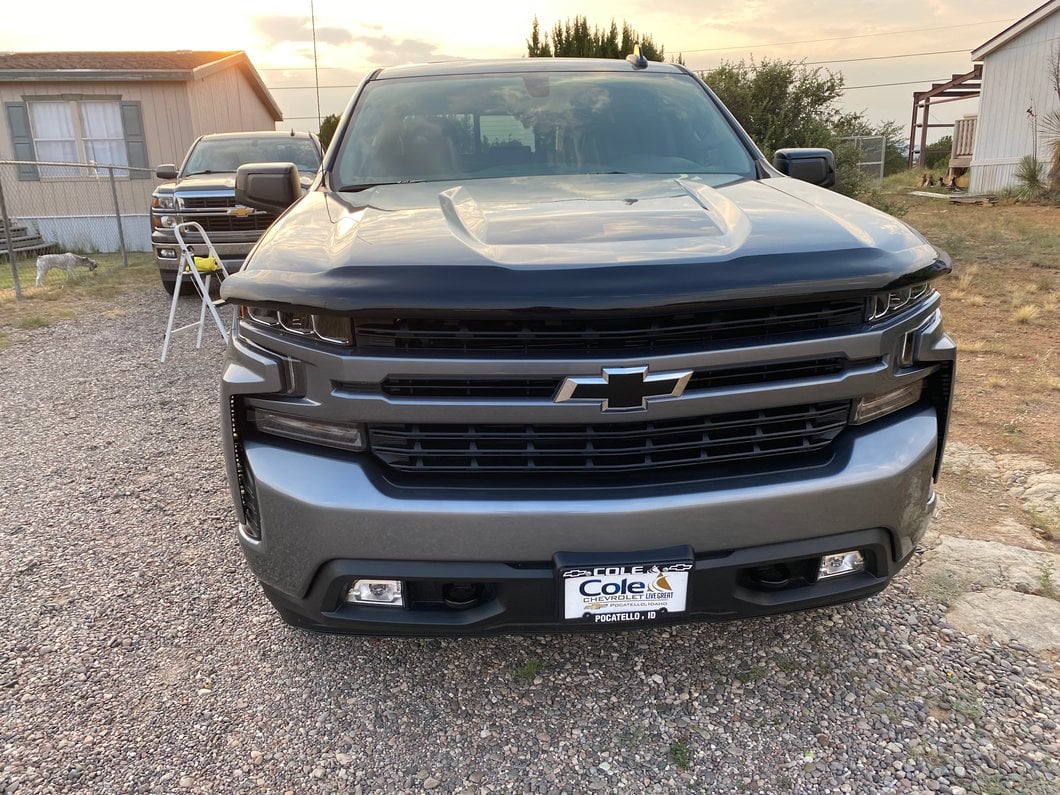 Barricade T4 Side Step Bars; Stainless Steel (19-25 Silverado 1500 Crew Cab)