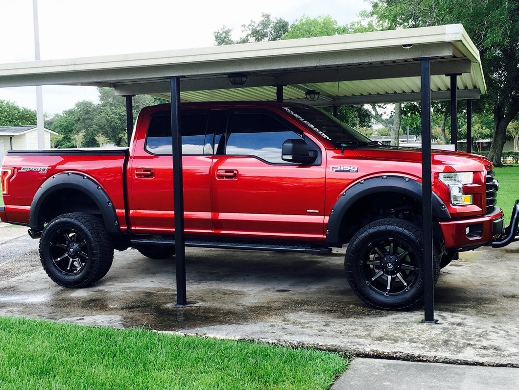 Barricade 3-Inch Bull Bar with Skid Plate; Gloss Black (11-25 2.7L/3.5L EcoBoost F-150, Excluding Raptor)