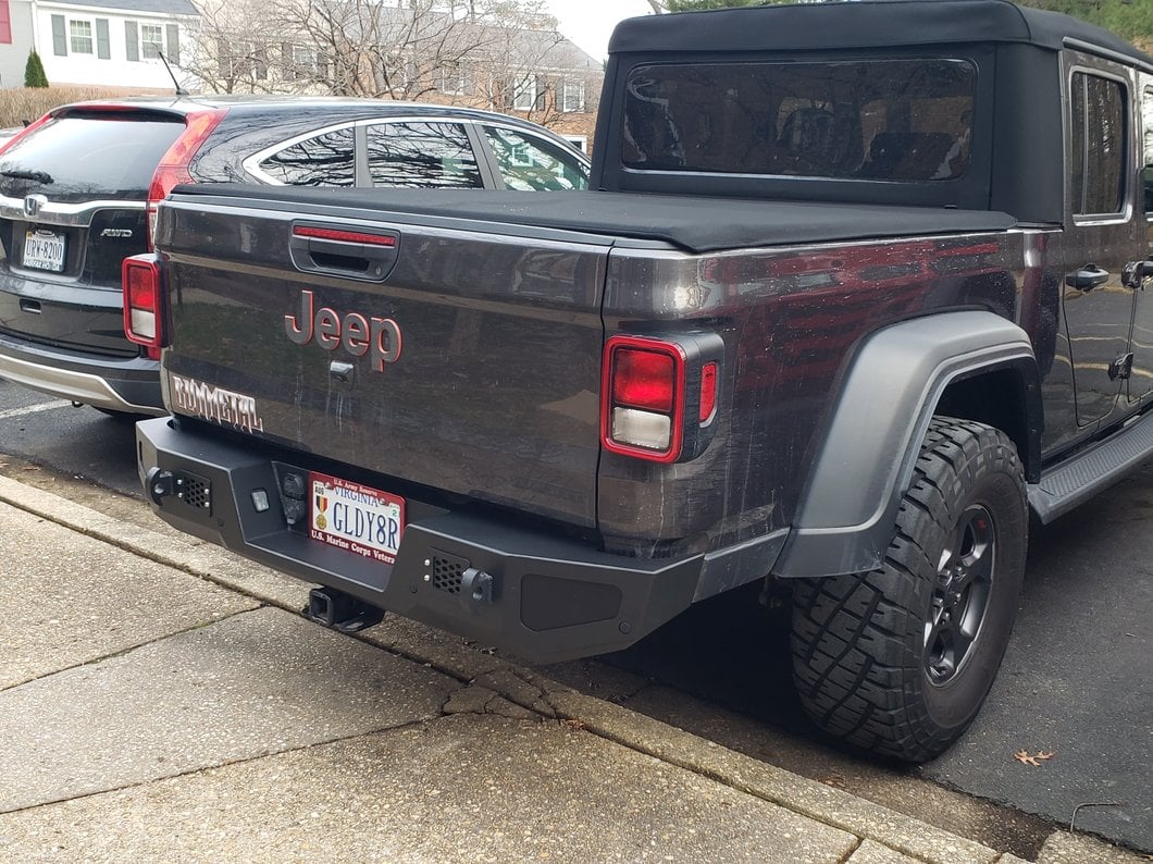 Barricade HD Rear Bumper (20-25 Jeep Gladiator JT)