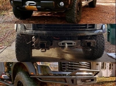 Barricade Pre-Runner Front Bumper with Skid Plate (09-14 F-150, Excluding Raptor)
