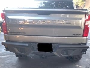 Barricade HD Off-Road Rear Bumper (19-25 Silverado 1500)