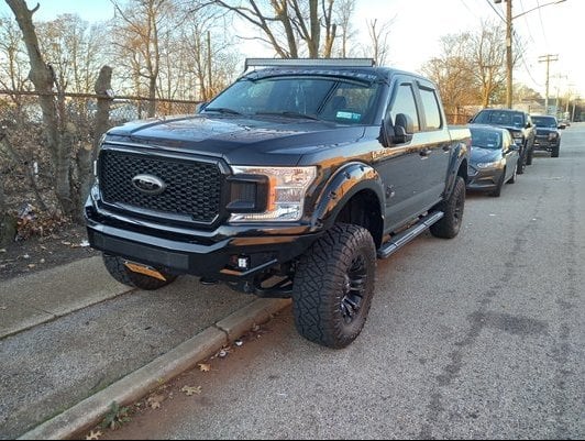 Barricade HD Off-Road Front Bumper with LED Fog Lights (18-20 F-150, Excluding Raptor)