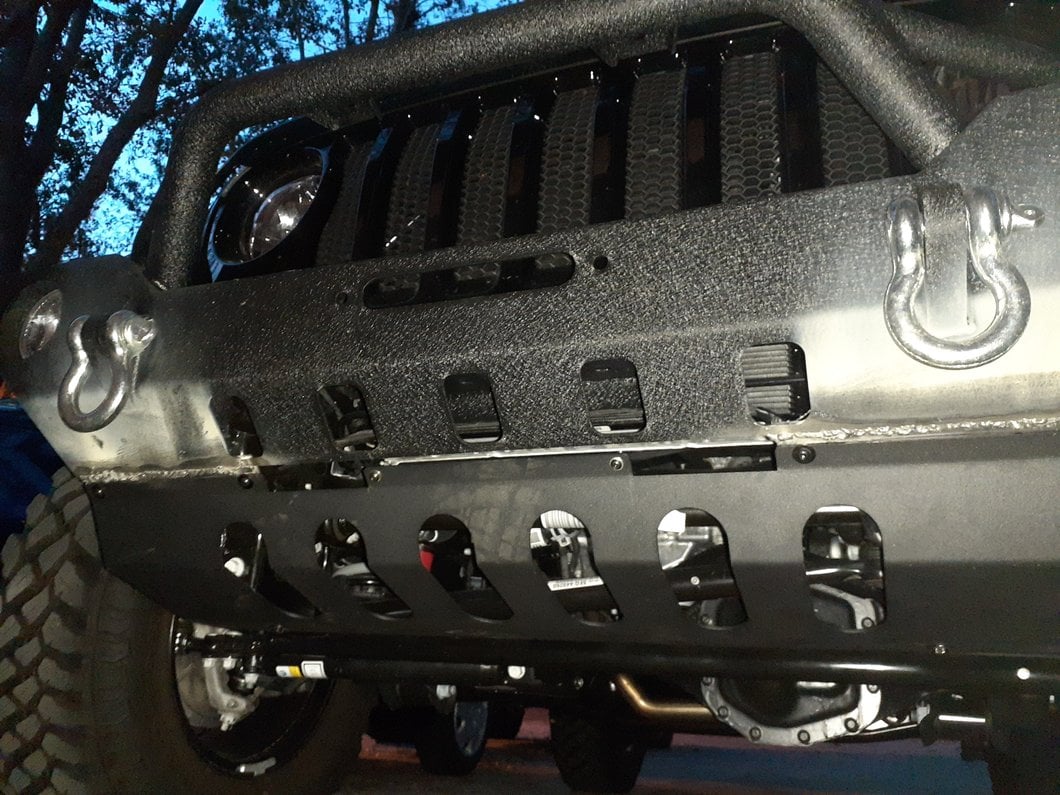 Barricade Skid Plate for Barricade HD Front Bumper J127063-JL Only (18-25 Jeep Wrangler JL)