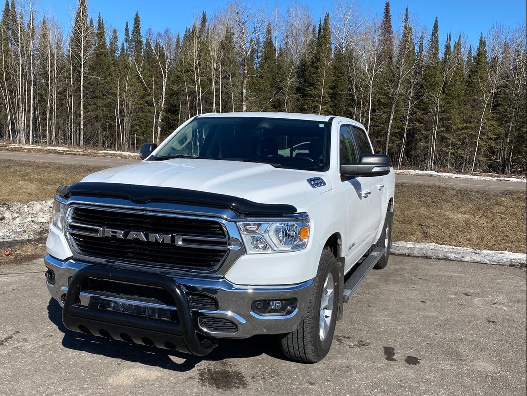 Barricade 3-Inch Bull Bar; Black (19-24 RAM 1500, Excluding Rebel & TRX)