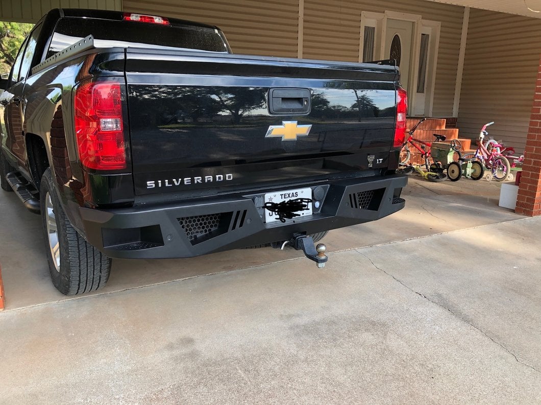 Barricade Extreme HD Rear Bumper (07-18 Sierra 1500)