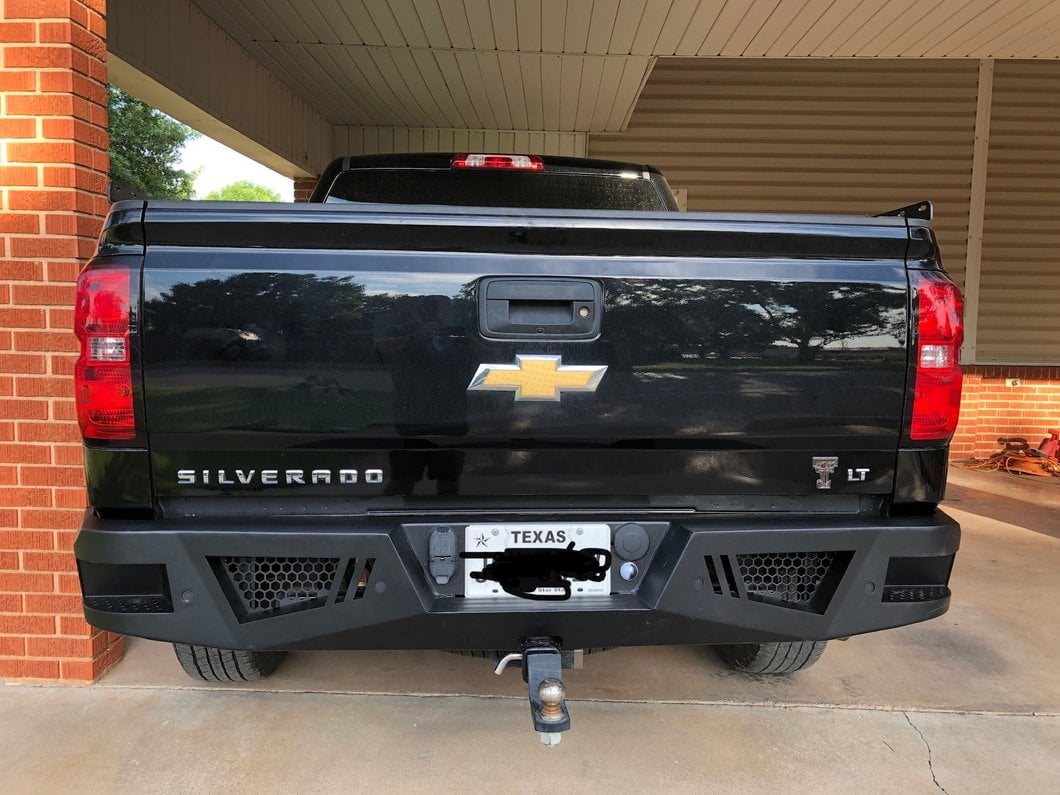 Barricade Extreme HD Rear Bumper (07-18 Sierra 1500)