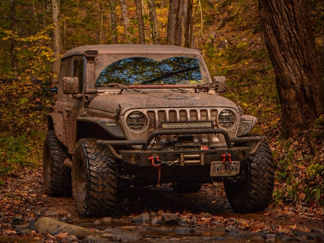 Barricade Tubular Fender Flares with LED DRL and Marker Lights (18-25 Jeep Wrangler JL)