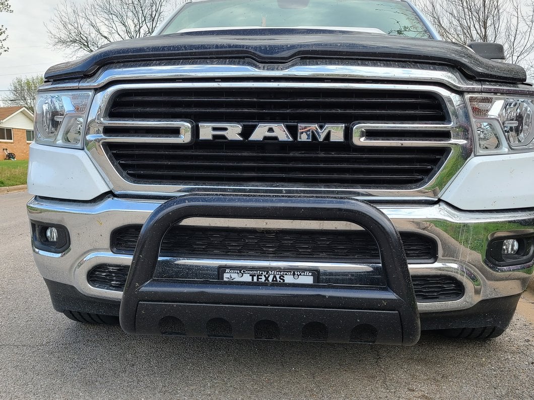 Barricade 3-Inch Bull Bar; Black (19-24 RAM 1500, Excluding Rebel & TRX)