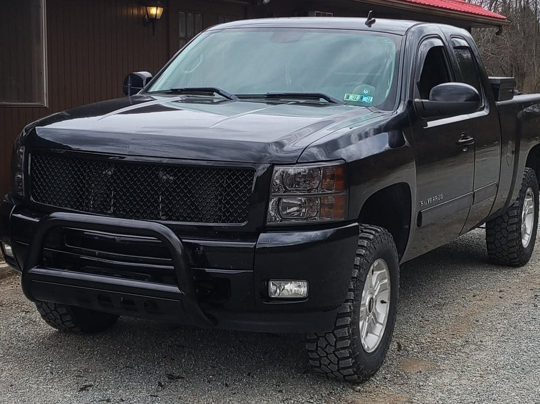 Barricade 3-Inch Bull Bar; Black (07-18 Silverado 1500)