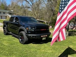 Barricade Extreme HD Front Bumper with LED Fog Lights (19-24 RAM 1500, Excluding Rebel & TRX)