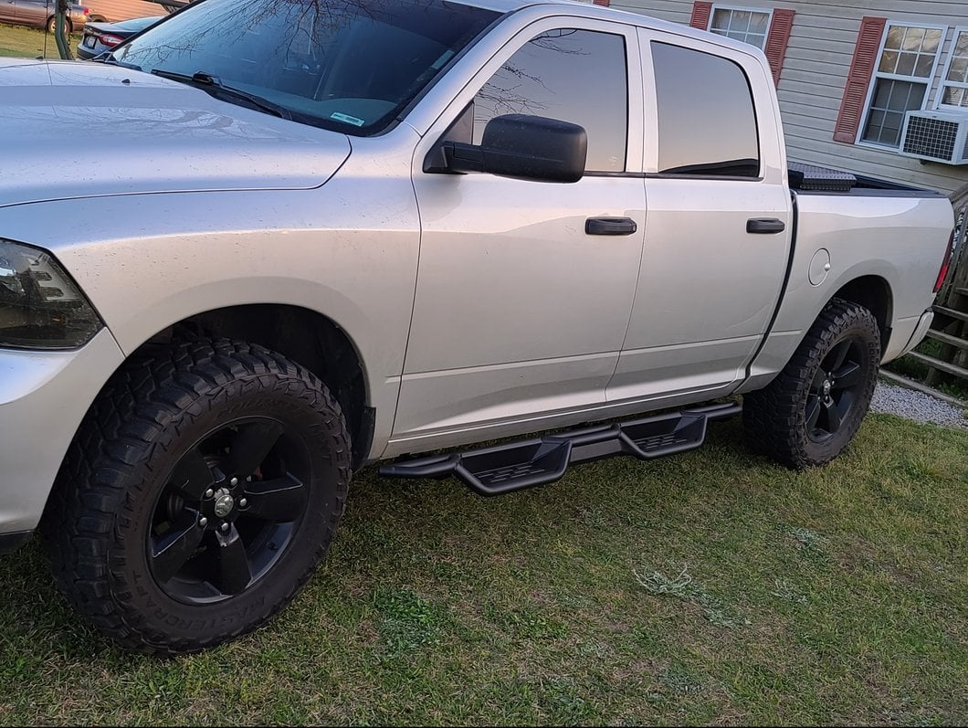 Barricade HD Drop Side Step Bars (09-18 RAM 1500 Quad Cab)