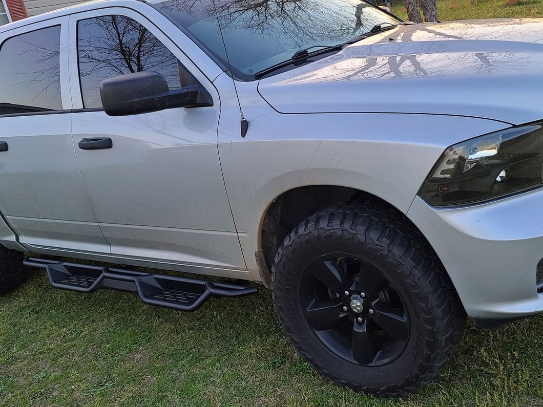 Barricade HD Drop Side Step Bars (09-18 RAM 1500 Quad Cab)